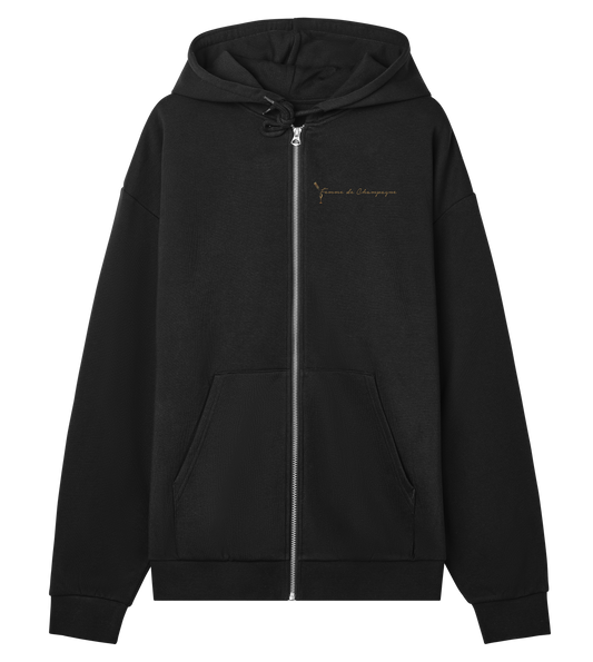 NIEUW Femme de Champagne Zipper Hoodie