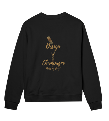 Femme de Champagne Quote Sweater