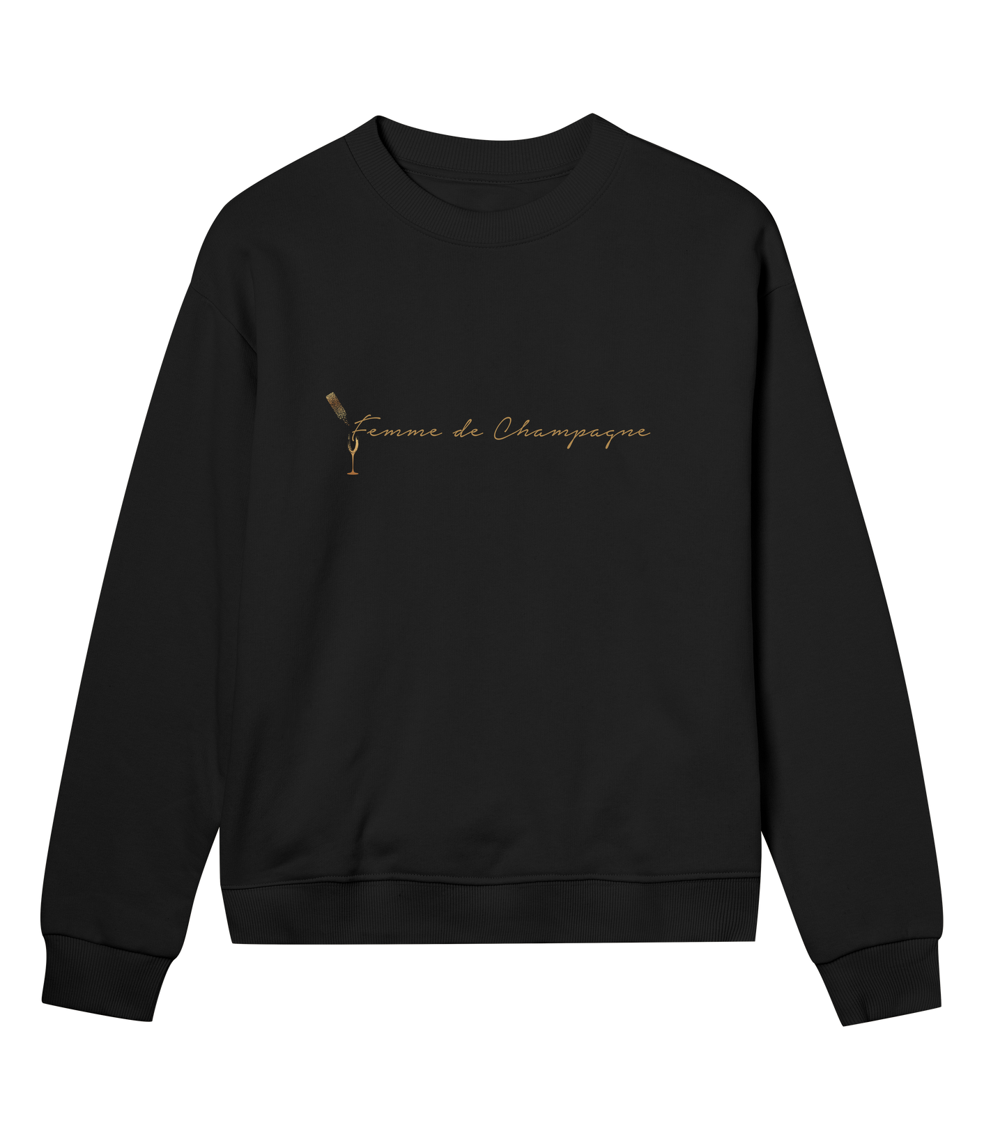 Femme de Champagne Quote Sweater