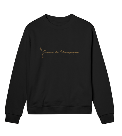 Femme de Champagne Quote Sweater